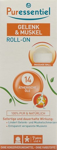 PURESSENTIEL Gel&Musk Roll-on 14 äth Öle 75 ml