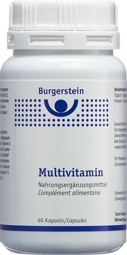 BURGERSTEIN Multivitamin Kaps Ds 60 Stk