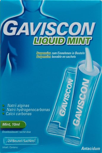 GAVISCON Liquid mint Susp in Beuteln 24 Btl 10 ml
