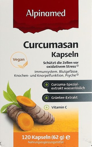 ALPINAMED Curcumasan Kaps 120 Stk