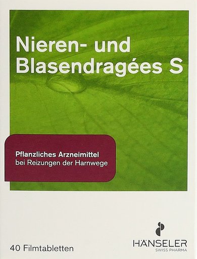 NIEREN- UND BLASEN Dragées S 40 Stk
