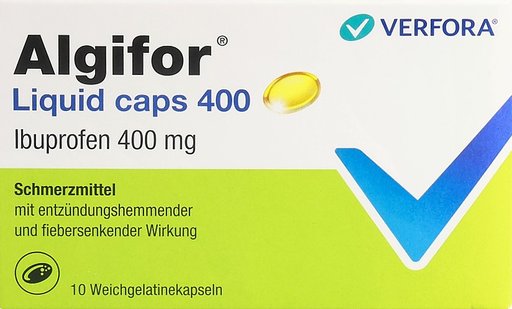 ALGIFOR Liquid Caps 400 mg 10 Stk