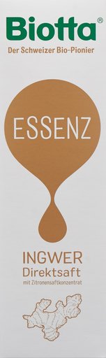 BIOTTA Essenz Ingwer Bio Fl 2.5 dl