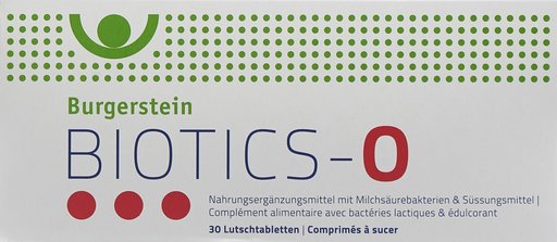 BURGERSTEIN Biotics-O Tabl 30 Stk