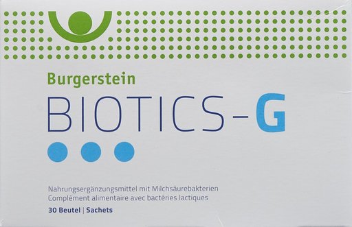 BURGERSTEIN Biotics-G Plv Btl 30 Stk