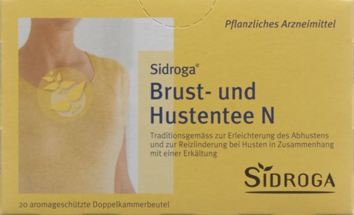 SIDROGA Brust- und Hustentee N 20 Btl 2 g