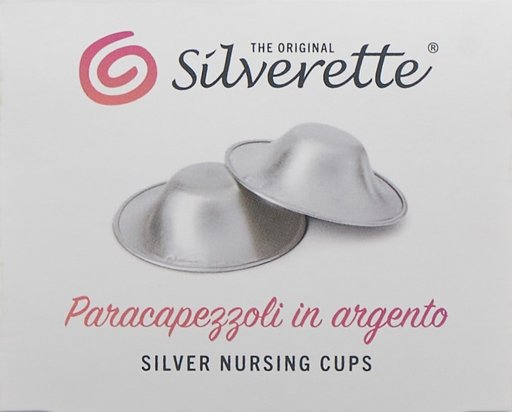 SILVERETTE Still-Silberhütchen 2 Stk