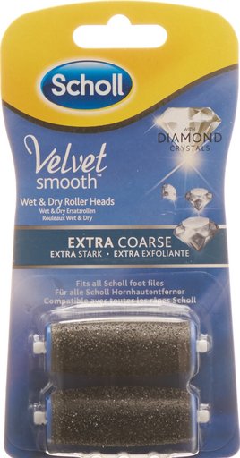 SCHOLL Velvet Smooth Pedi Roll ext sta Diam 2 Stk