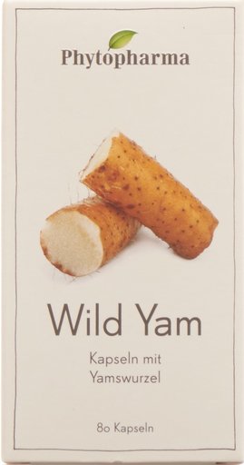 PHYTOPHARMA Wild Yam Kaps 400 mg 80 Stk