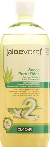 ZUCCARI Aloe Vera Saft rein 1 lt