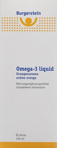 BURGERSTEIN Omega-3 liquid Fl 150 ml