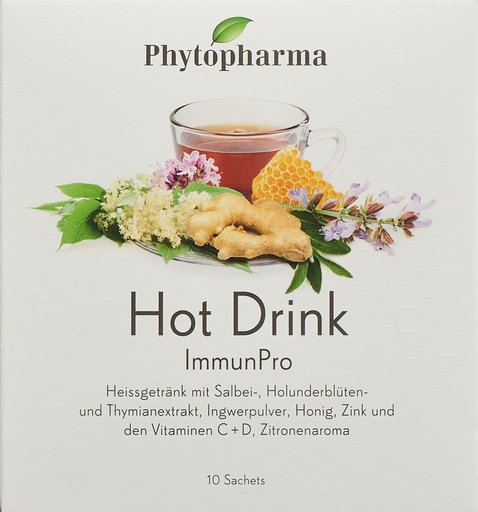 PHYTOPHARMA Hot Drink Btl 10 Stk