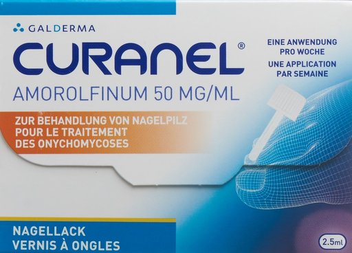 CURANEL Nagellack Amorolfinum 50 mg/ml 2.5 ml
