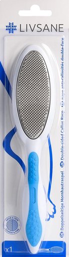 LIVSANE Doppelseitige Hornhautraspel