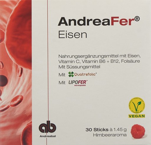 ANDREAFER Eisen Sticks 30 Stk