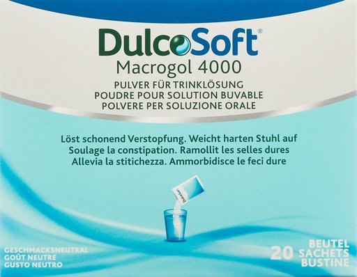 DULCOSOFT Plv für Trinklösung 20 Btl 10 g