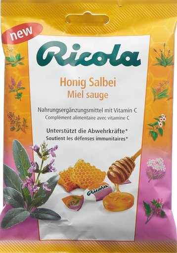 RICOLA Bonbons Honig Salbei mZ Btl 75 g