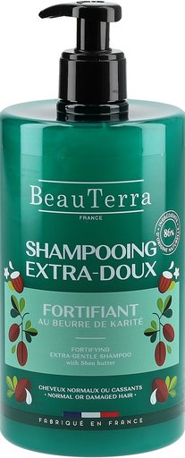 BEAUTERRA Shampoo extra mild kräftigend 750 ml