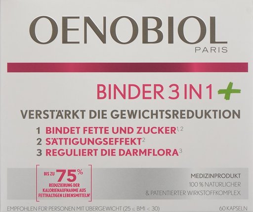 OENOBIOL Binder 3 in 1 PLUS Kaps 60 Stk