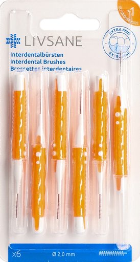 LIVSANE Interdentalbürsten extra fein 6 Stk