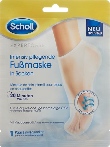 SCHOLL ExpertCare int pfleg Fussmaske Maca 2 Stk