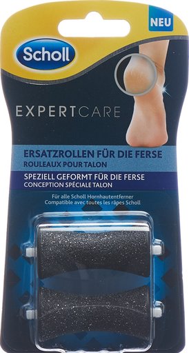 SCHOLL Expert Care Ersatzrollen für Ferse 2 Stk