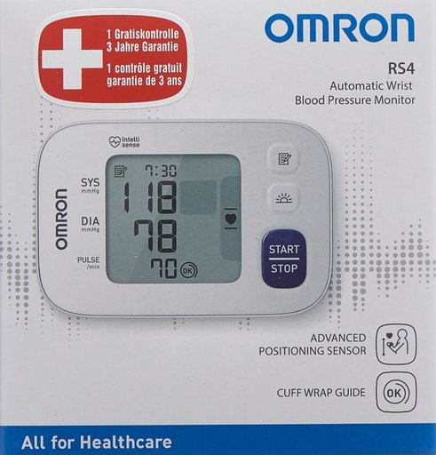 OMRON Blutdruck Handgelenk RS4 Gratisservice