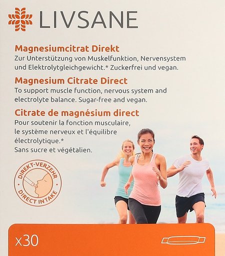 LIVSANE Magnesiumcitrat Direkt 30 Stk