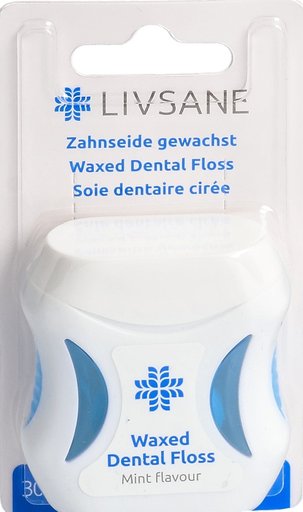 LIVSANE Zahnseide gewachst 30m