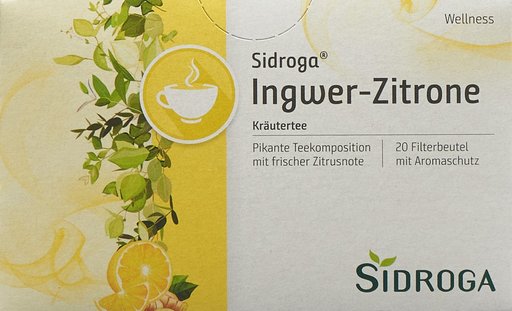 SIDROGA Ingwer-Zitrone Btl 20 Stk