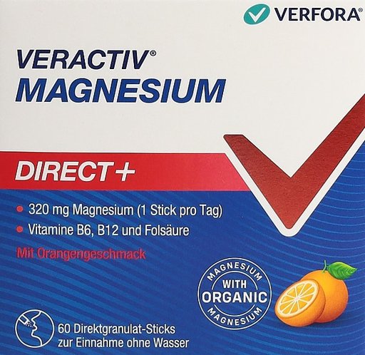 VERACTIV Magnesium Direct+ Orange Stick 60 Stk
