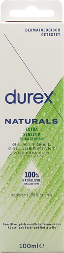 DUREX Naturals Gleitgel Extra Sens 100 ml