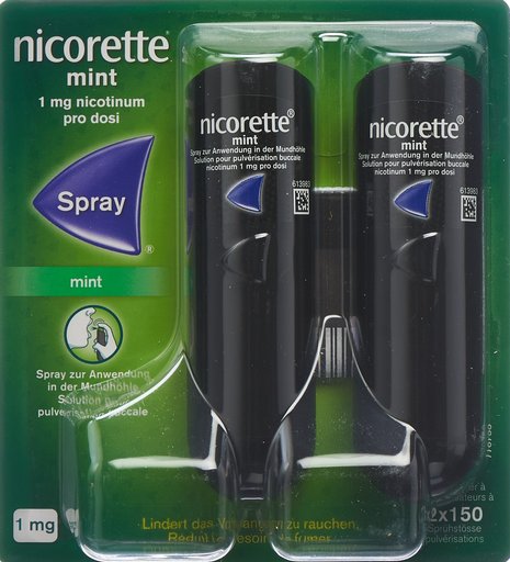 NICORETTE Mint Spray 2 x 150 Dos