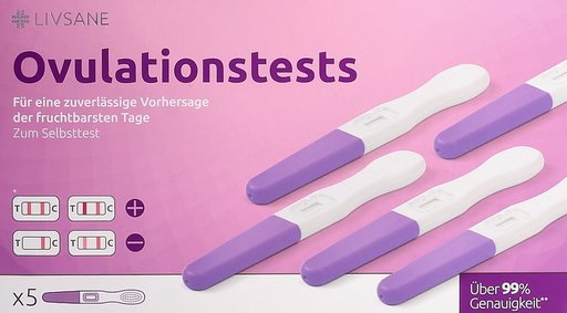 LIVSANE Ovulationstests 5 Stk