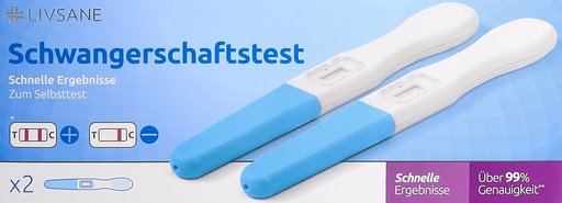 LIVSANE Schwangerschaftstest Schnelle Ergeb 2 Stk