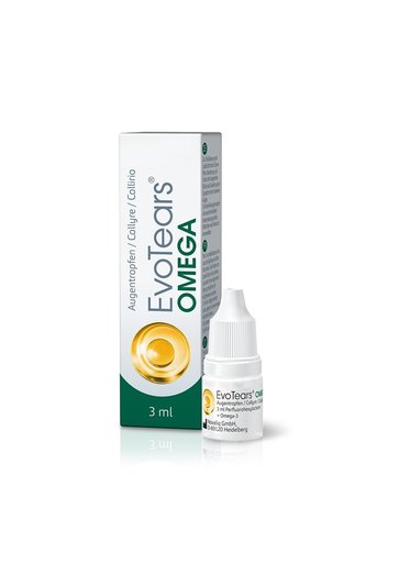EVOTEARS OMEGA Augentropfen Fl 3 ml