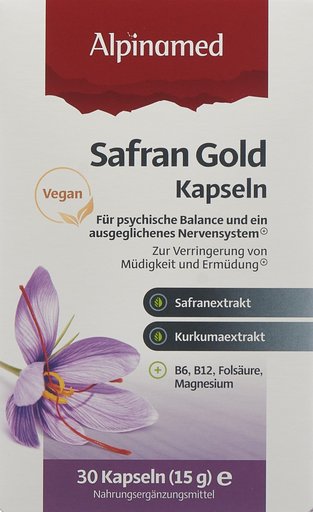 ALPINAMED Safran Gold Kaps 30 Stk