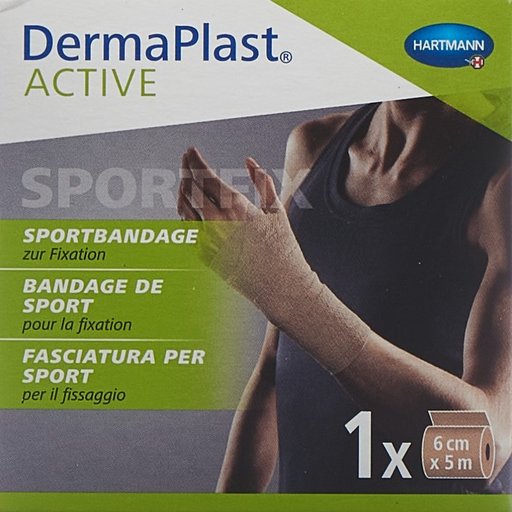 DERMAPLAST Active Sportbandage 6cmx5m