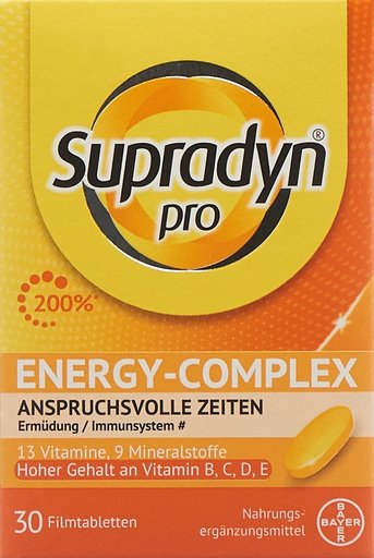 SUPRADYN pro energy-complex Filmtabl Ds 30 Stk