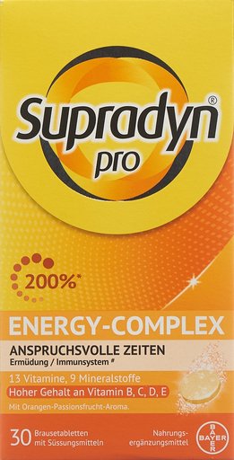 SUPRADYN pro energy-complex Brausetabl 30 Stk