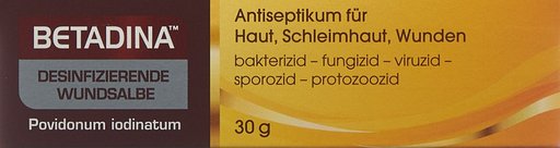 BETADINA desinfizierende Wundsalbe 10 mg/g 30 g