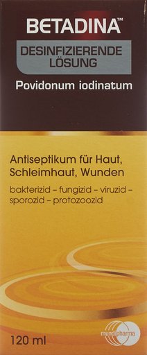 BETADINA desinfizierende Lösung Fl 120 ml