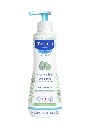 MUSTELA Hydra Bébé Körpermilch normale Haut 300 ml