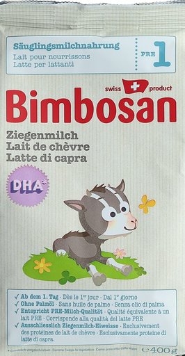 BIMBOSAN Ziegenmilch 1 Säugling refill 400 g