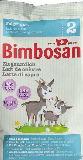 BIMBOSAN Ziegenmilch 2 Folge refill 400 g