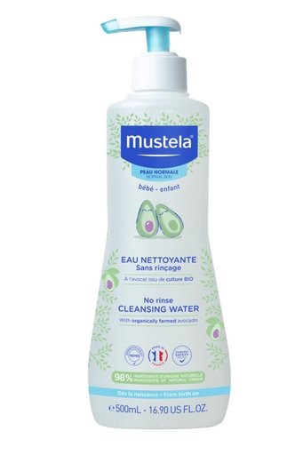 MUSTELA Reinigungsflu ohne Abspül nor Haut 500 ml