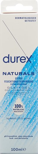DUREX Naturals Gleitgel Extra feuchtigkeit 100 ml