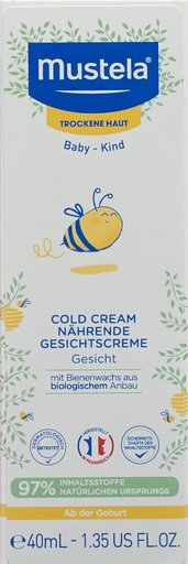 MUSTELA Gesichtscreme Cold Cream trock Haut 40 ml