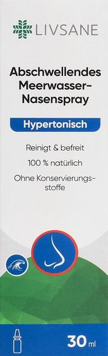LIVSANE Nasenspray hypertonisches Meerwasser 30 ml