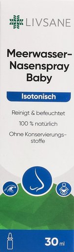 LIVSANE Nasenspray Baby Meerwasser 30 ml